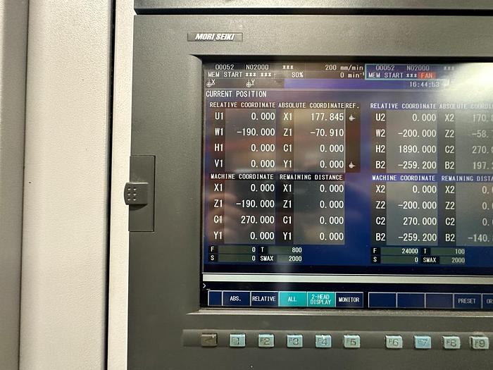 Used 2005 Mori Seiki ZT-1500Y CNC Turning Centre