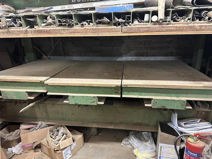 Used Burkle FPMU 250/120 Veneer Press