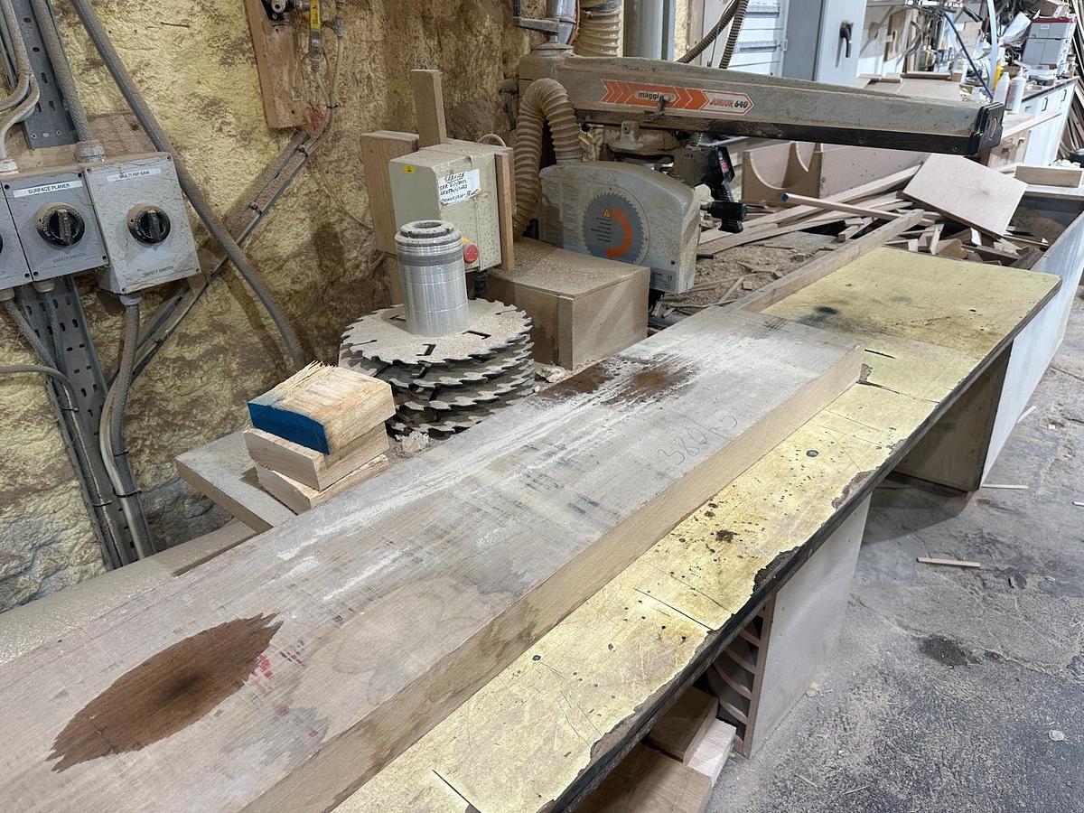 Used 2006 Maggi Junior 640 Sega Radial Arm Crosscut Saw