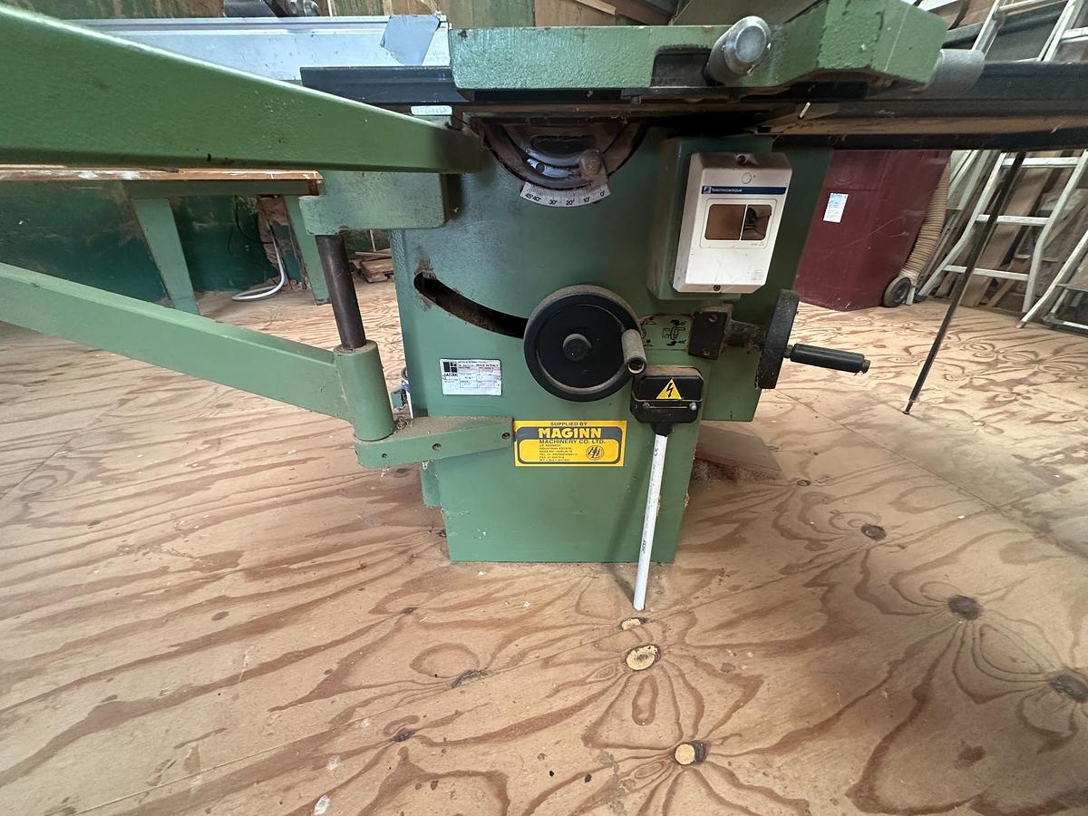 Used 1994 Lazzari CS4 Table Saw with W2500 Sliding Carraige