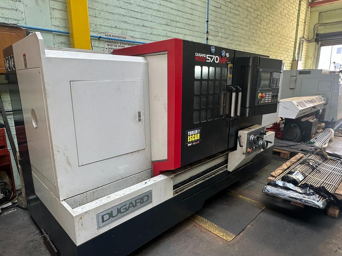 Used 2018 Dugard Lunan 570MF CNC Lathe β Used CNC Lathe for Sale