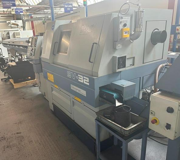 Used 2008 Star SV-32 Sliding Head CNC Lathe