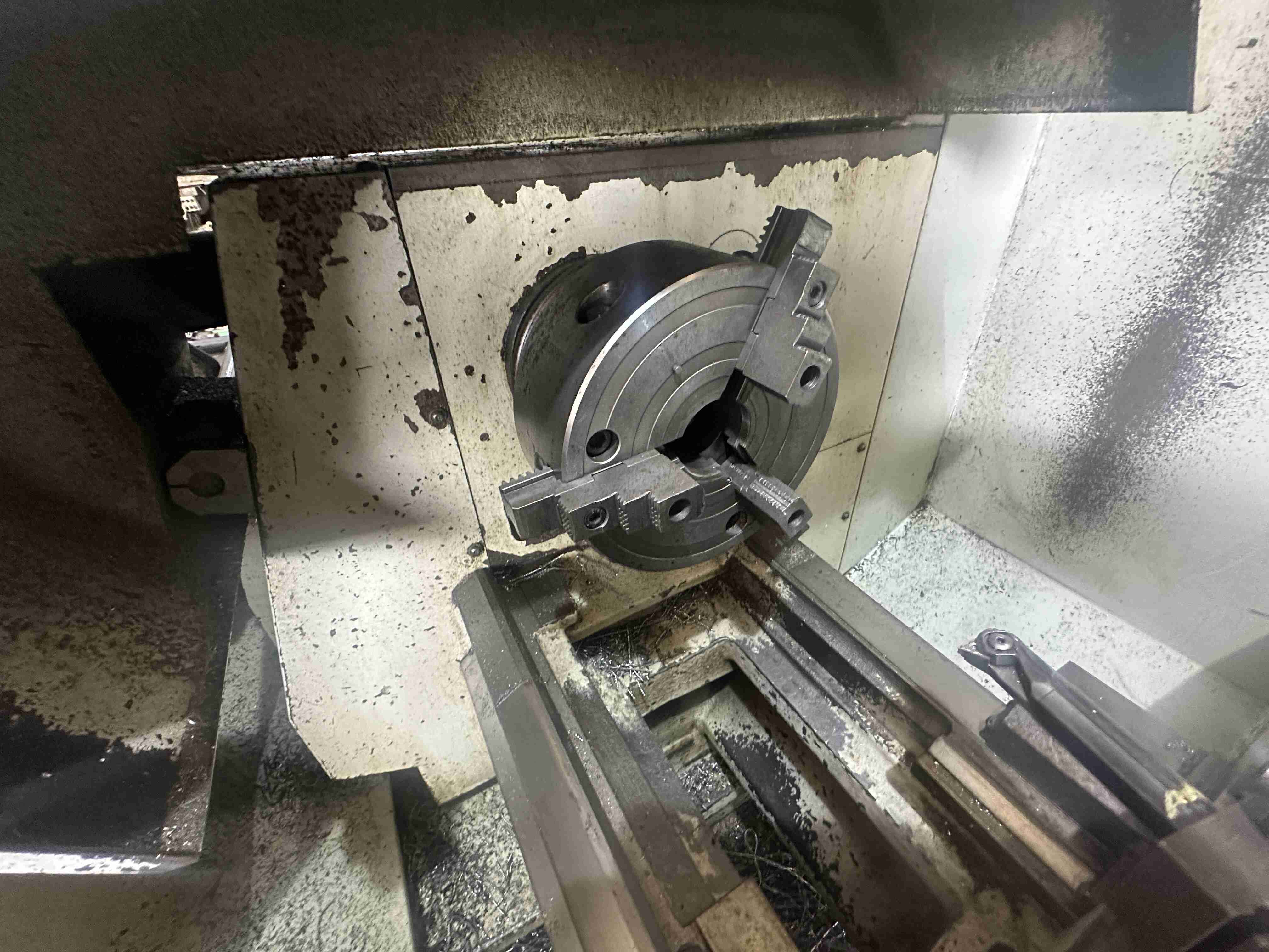 Used 1997 Weiler E35 CNC Lathe | Weiler Control | 54mm Bore