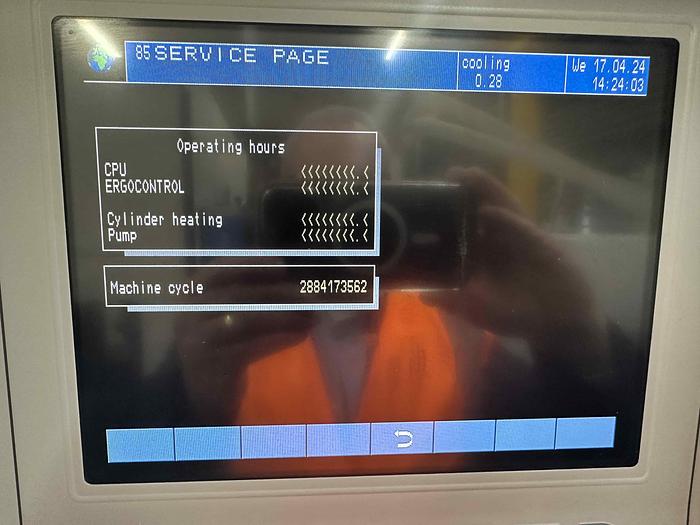 Used 2004 Demag System 60/420-80 Injection Moulding Machine
