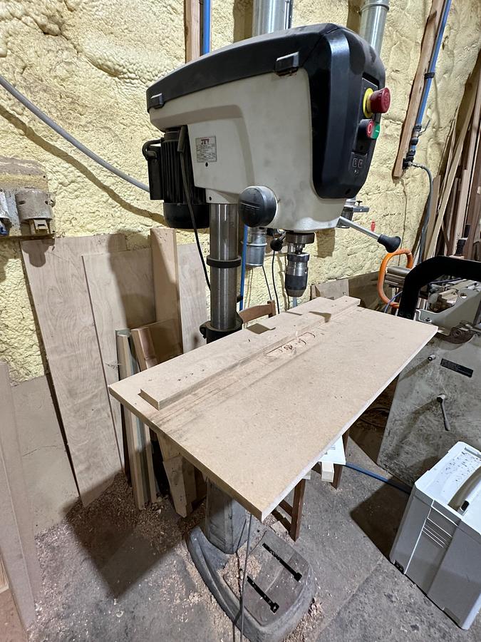 Used 2016 Jet JDP-17 Pedestal Drill