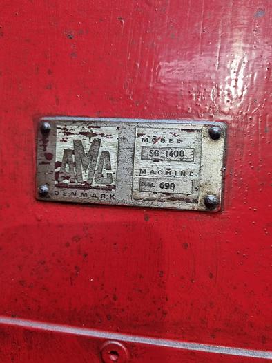 Used AMC SG 1400 Engine Surface Grinding Machine