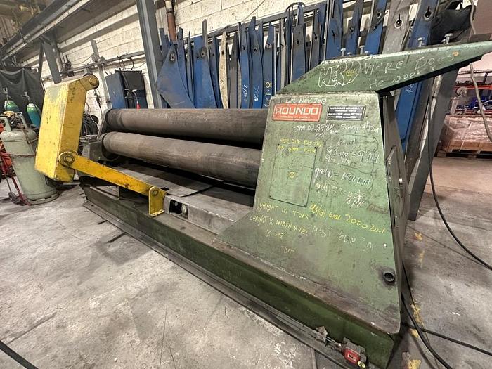 Used 1982 Roundo PS 310 Hydrualic Plate Rolls