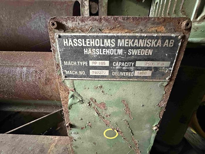 Used 1980 Roundo PP 195 Plate Rolls