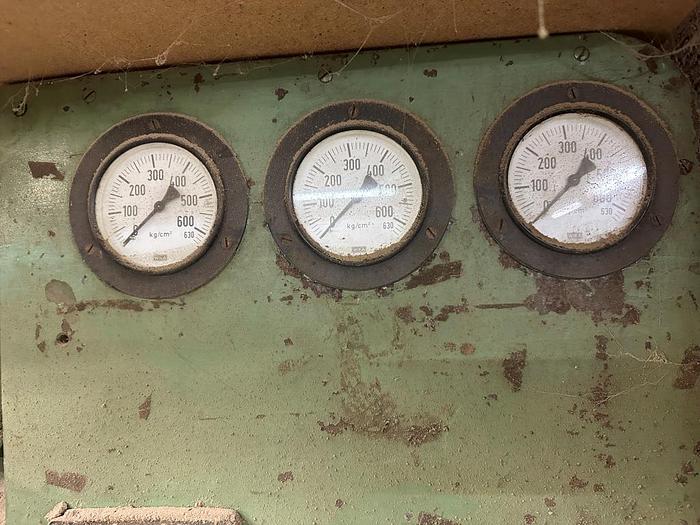 Used Burkle FPMU 250/120 Veneer Press