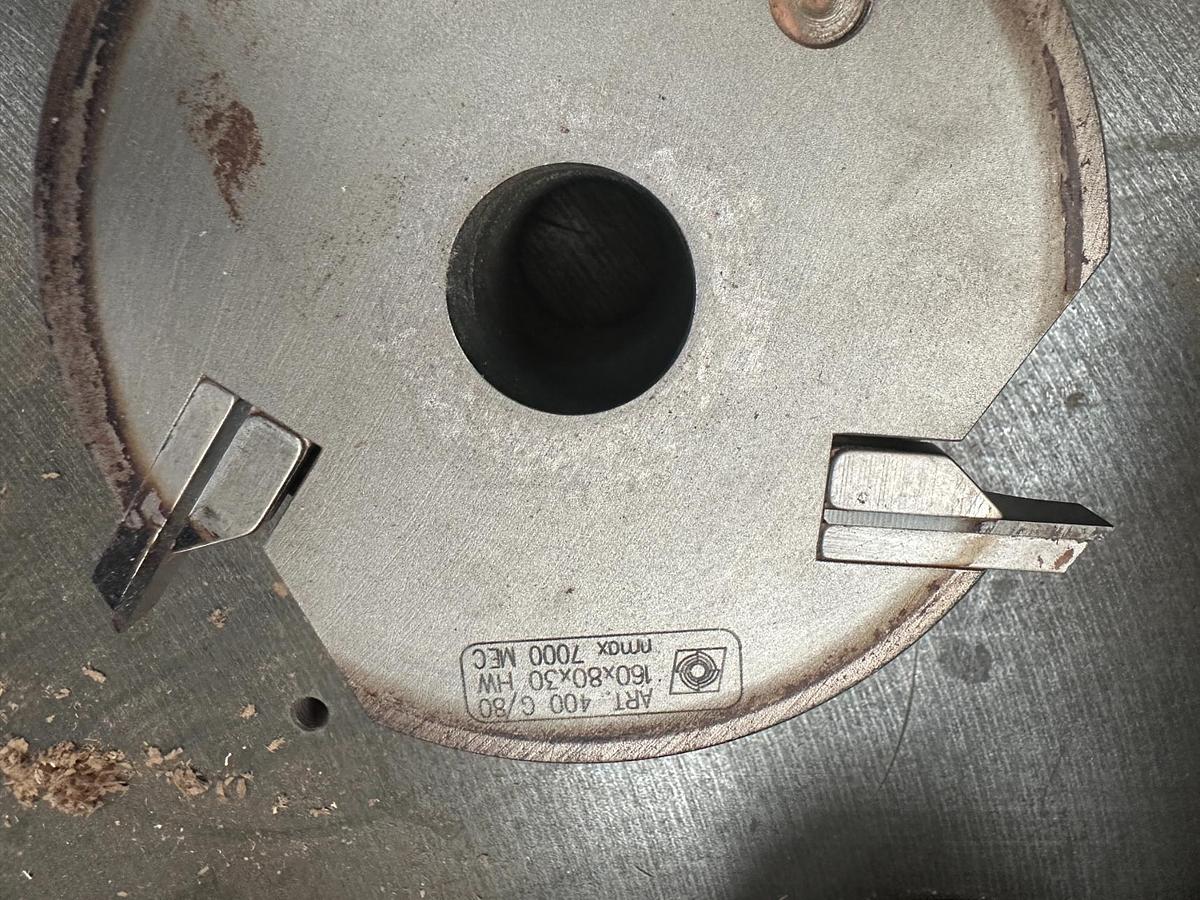 Used 2005 Griggio T220 Spindle Moulder with Comatic AF/34 Feeder