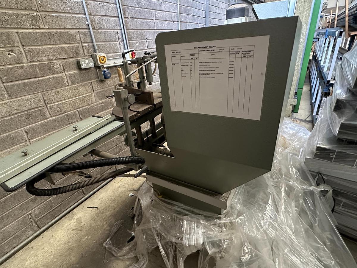 Used 2004 Graule AS-U 450 Notching Saw – Dual Blade Aluminium Profile Cutter