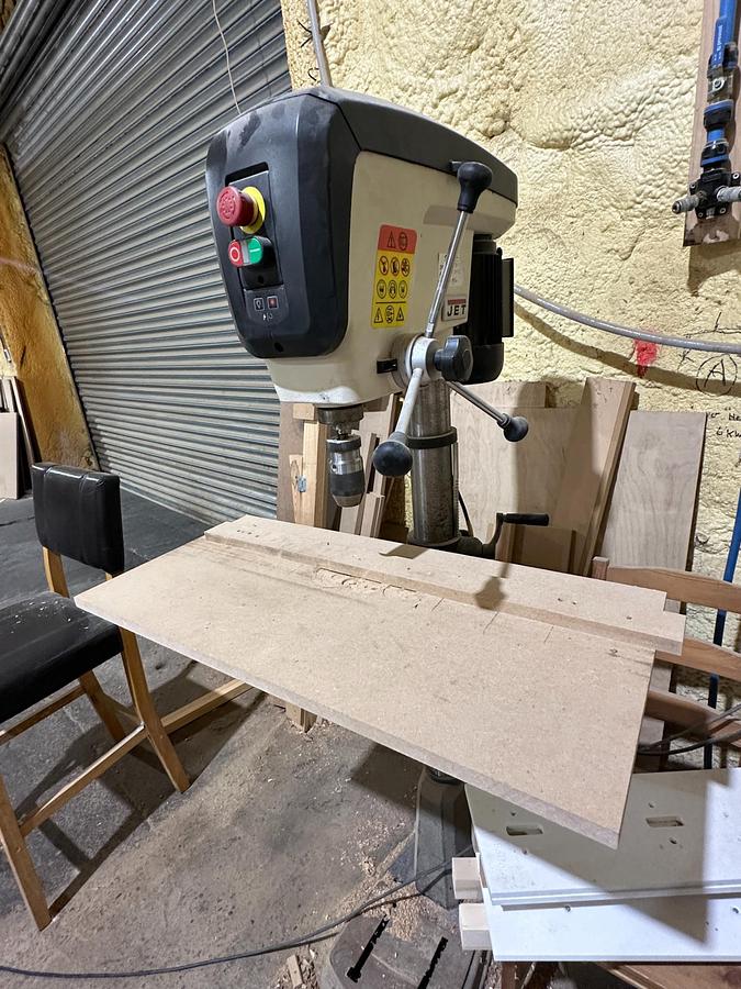 Used 2016 Jet JDP-17 Pedestal Drill