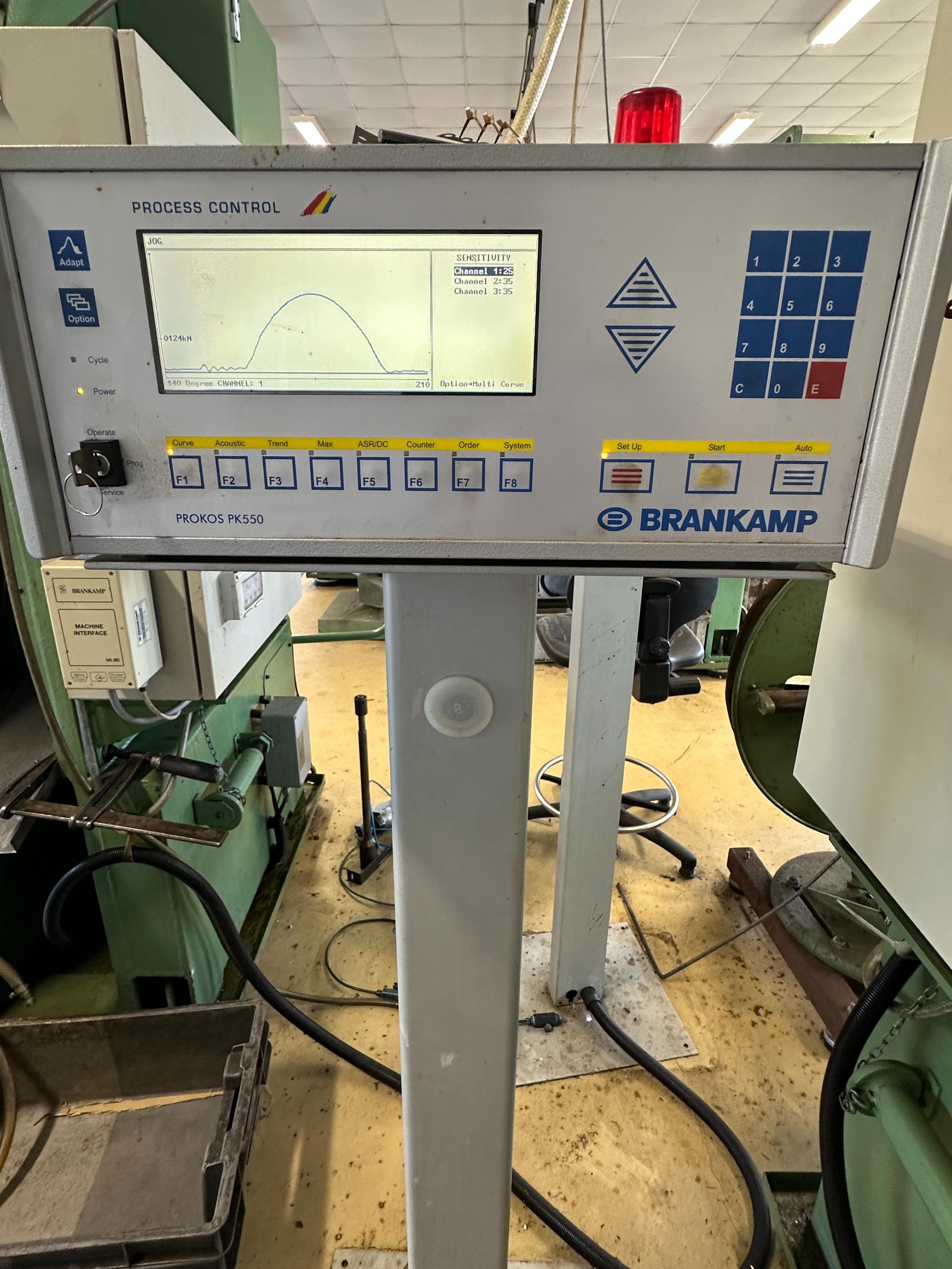 Used 2000 Presse Ross 40V-4 40 Ton Press with OBRU Decoiler 