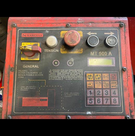 Used Nargesa MT500A Bar Twisting and Scrolling Machine