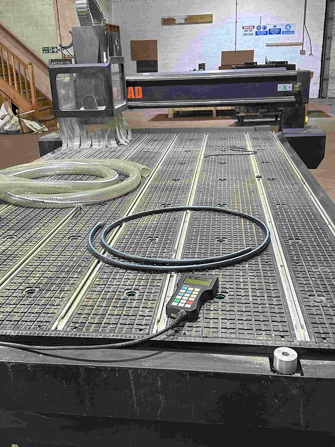 Used 2020 iTech  TigerTec TR510AD Flat Table CNC Router