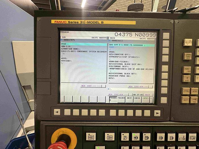 Used 2013 Doosan Puma ST32G SIiding Head CNC Lathe
