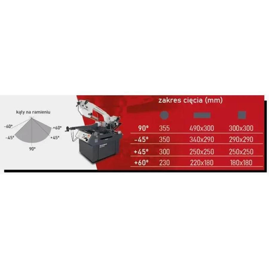 Cormak BS-530H Semi Automatic Bandsaw