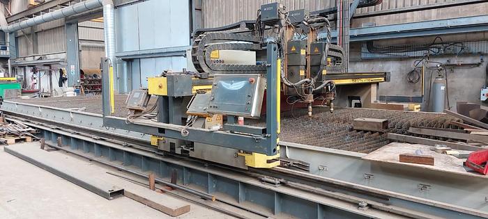 Used 2012 ESAB Suprarex SXE5000 Plasma Cutting Table