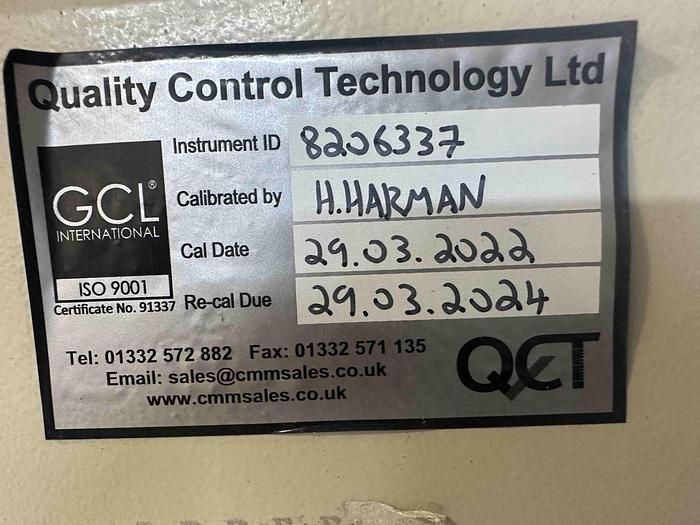 Used Mitutoyo B-231 Coordinate Measuring Machine