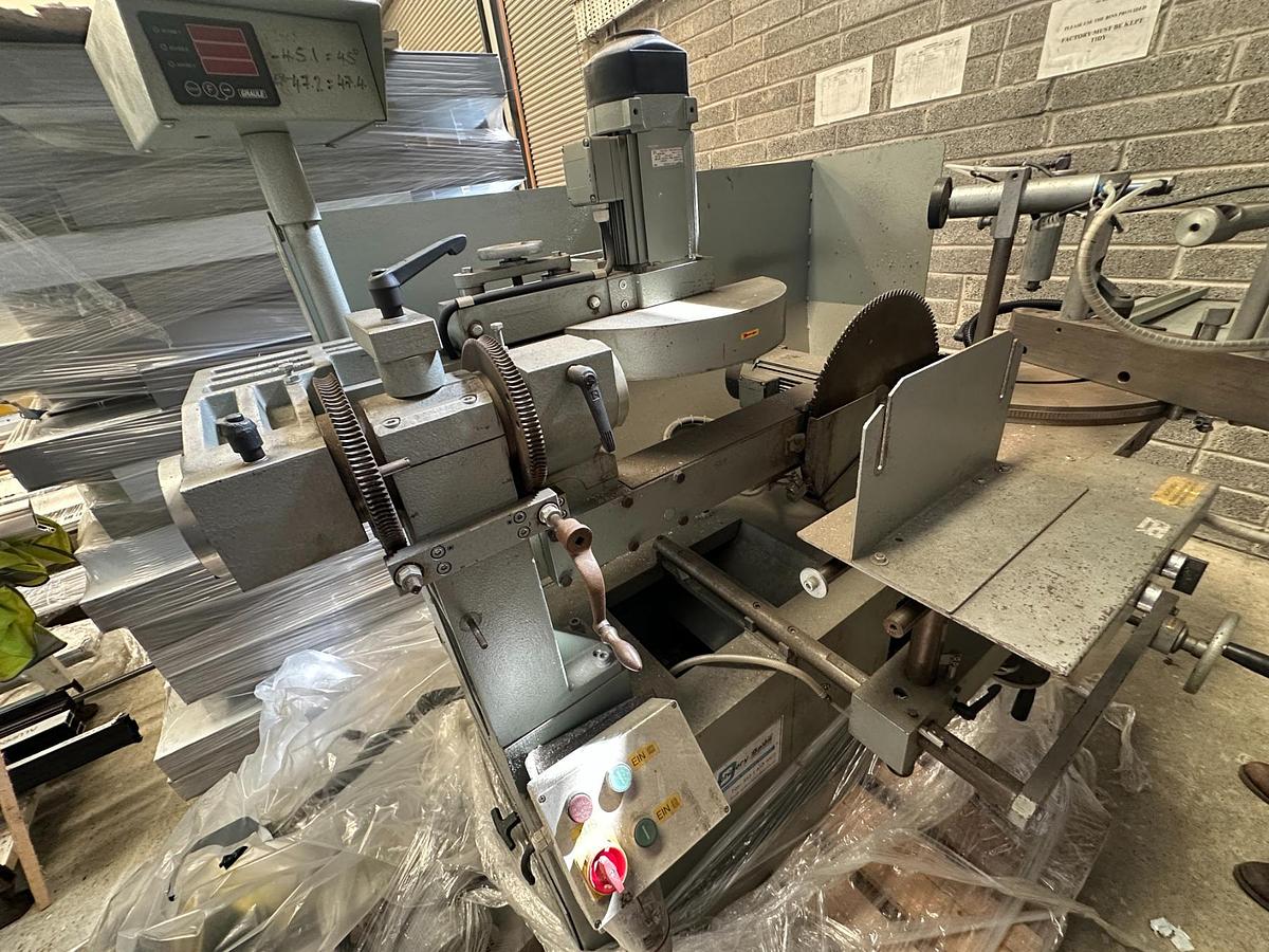 Used 2004 Graule AS-U 450 Notching Saw – Dual Blade Aluminium Profile Cutter