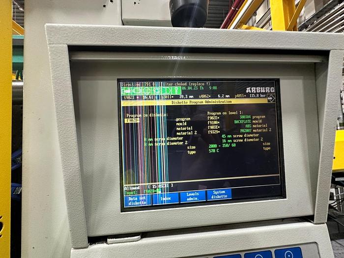 Used 2001 Arburg Allrounder 570C Injection Moulding Machine