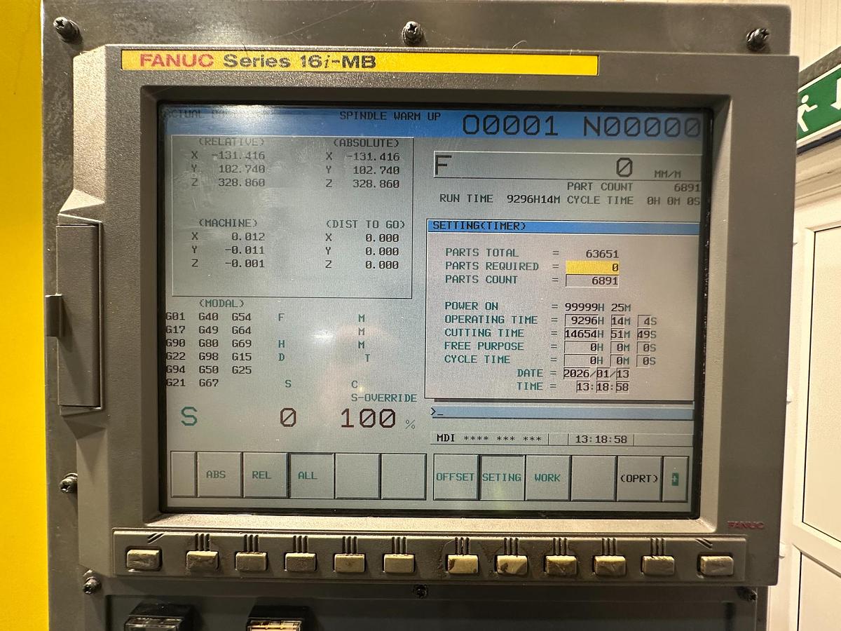 Used Fanuc Robodrill Alpha T21iDL CNC Machining Centre | BT30 | 20,000 RPM