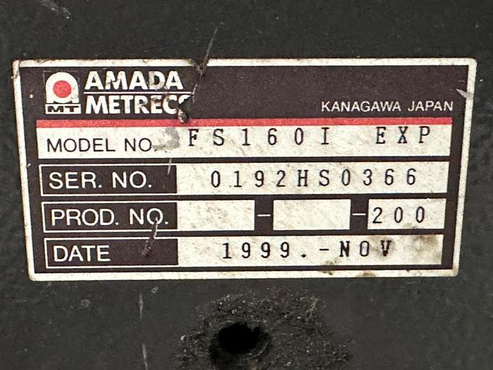 Used 1999 Amada Lasmac LC-1212A3 CNC Laser