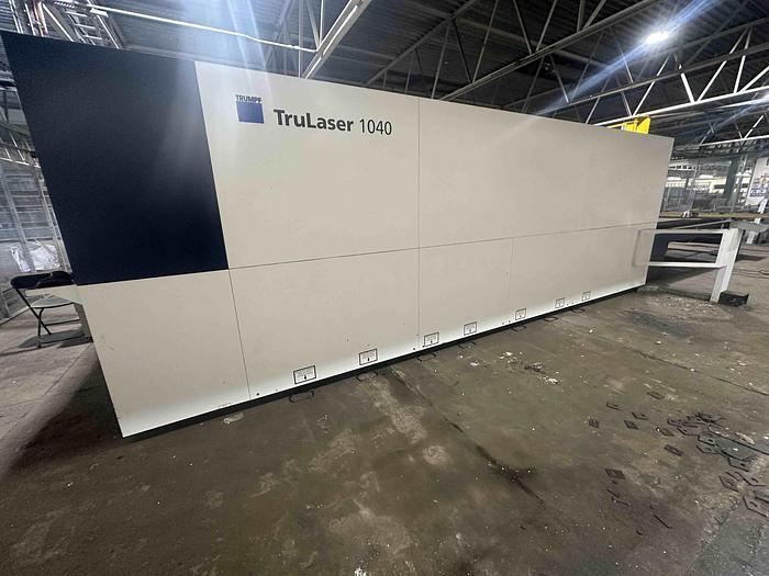 Used 2021 Trumpf Trulaser 1040 Fiber Laser Cutting Machine