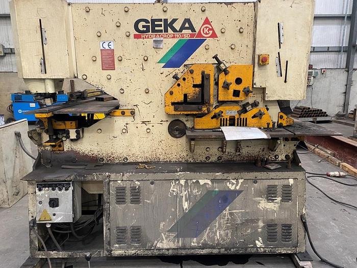 Used Geka HydraCrop 110/SD Ironworker
