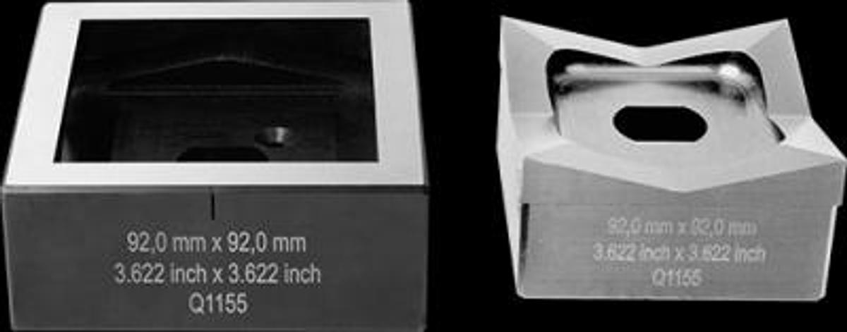 Alfra 013111 FormCut+® Square Hole Puncher - 138.0 x 138.0mm