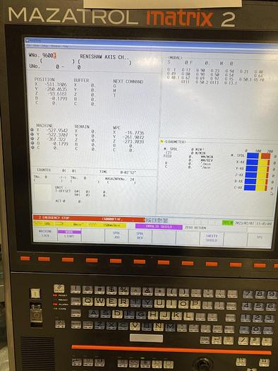 Used 2018 Mazak Vertical Center Nexus 530C-II 5X Machining Center