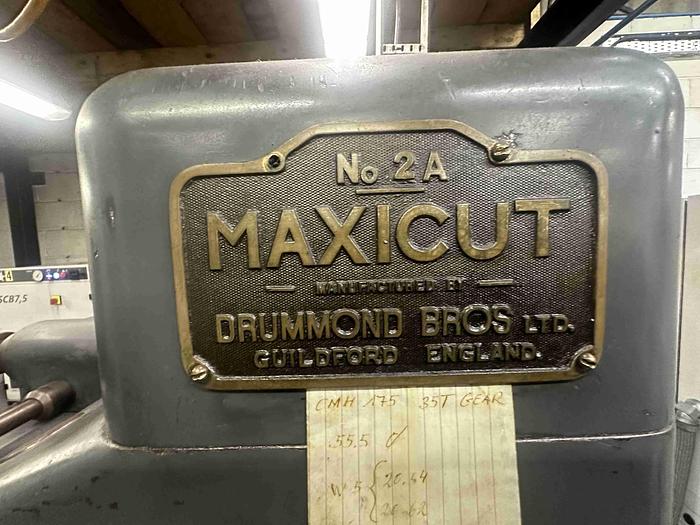 Used Drummond Maxicut 2A Gear Shaping Machine(2)