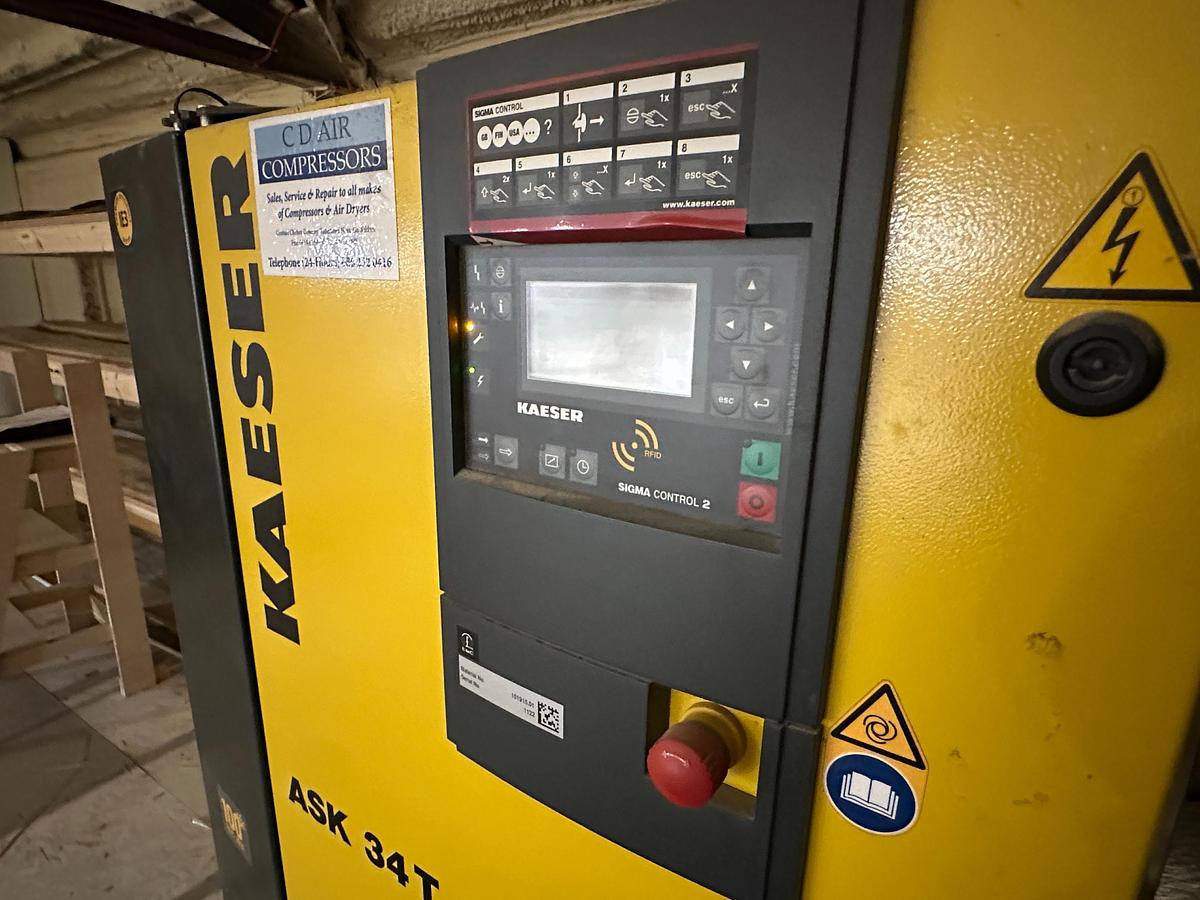 Used 2019 Kaeser ASK 34T Sigma Air Compressor