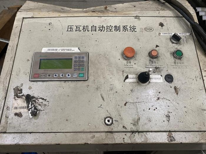 Used JCX Rollforming Line for Corrigate and Box Profile