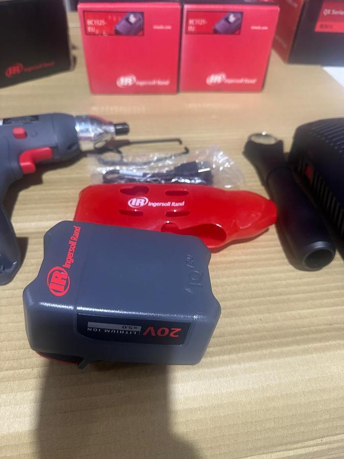 Used Ingersoll Rand QXBN Cordless Precision Screwdrivers – 3 Units + Chargers & 20V Batteries – Excellent Condition