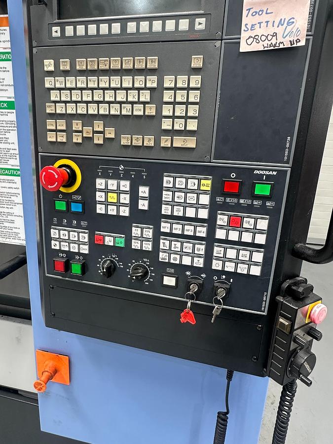 Used 2013 Doosan DNM 200/5AX Vertical Machining Machine