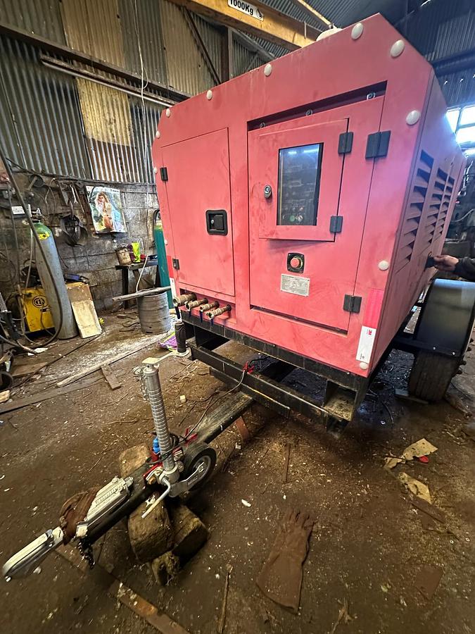 Used 2022 Denair DACY-5/12 Portable Diesel Air Compressor