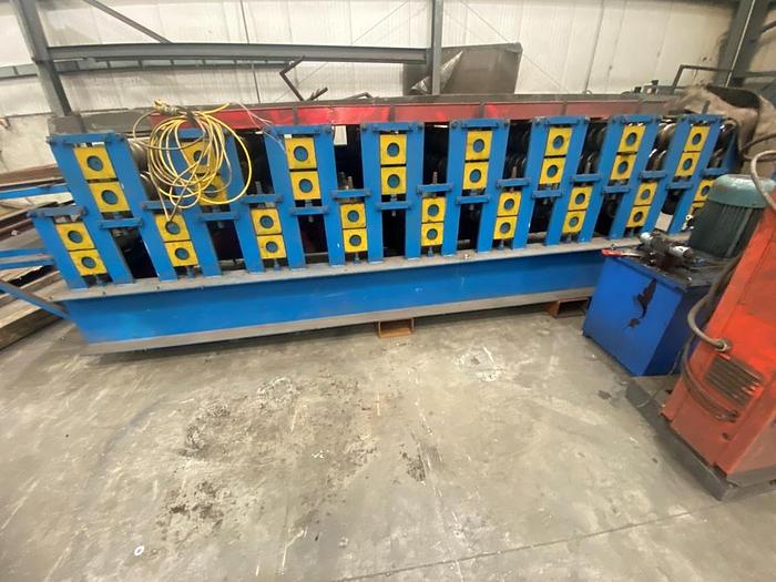 Used JCX Rollforming Line for Corrigate and Box Profile
