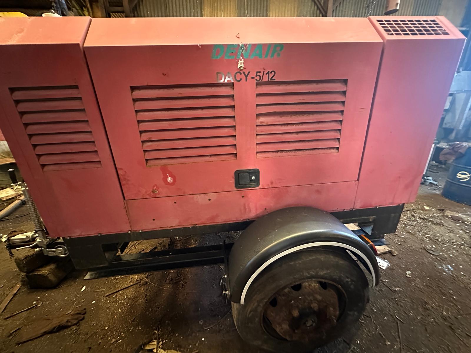 Used 2022 Denair DACY-5/12 Portable Diesel Air Compressor