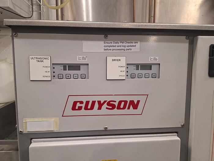 Used Guyson Pulsatron CRD 450 Ultrasonic Cleaning System