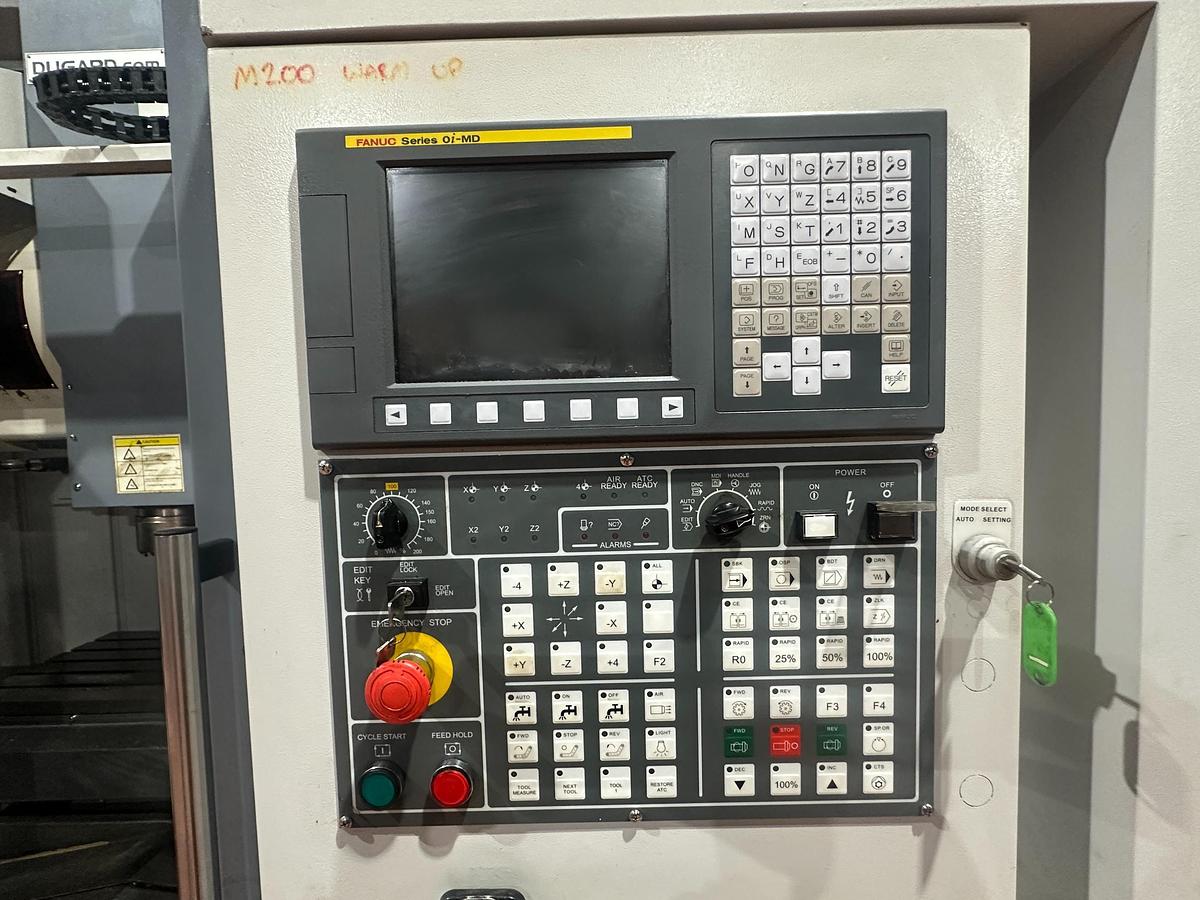 Used 2014 Dugard 1000E Vertical Machining Centre for Sale | Fanuc | BT40 | Ireland