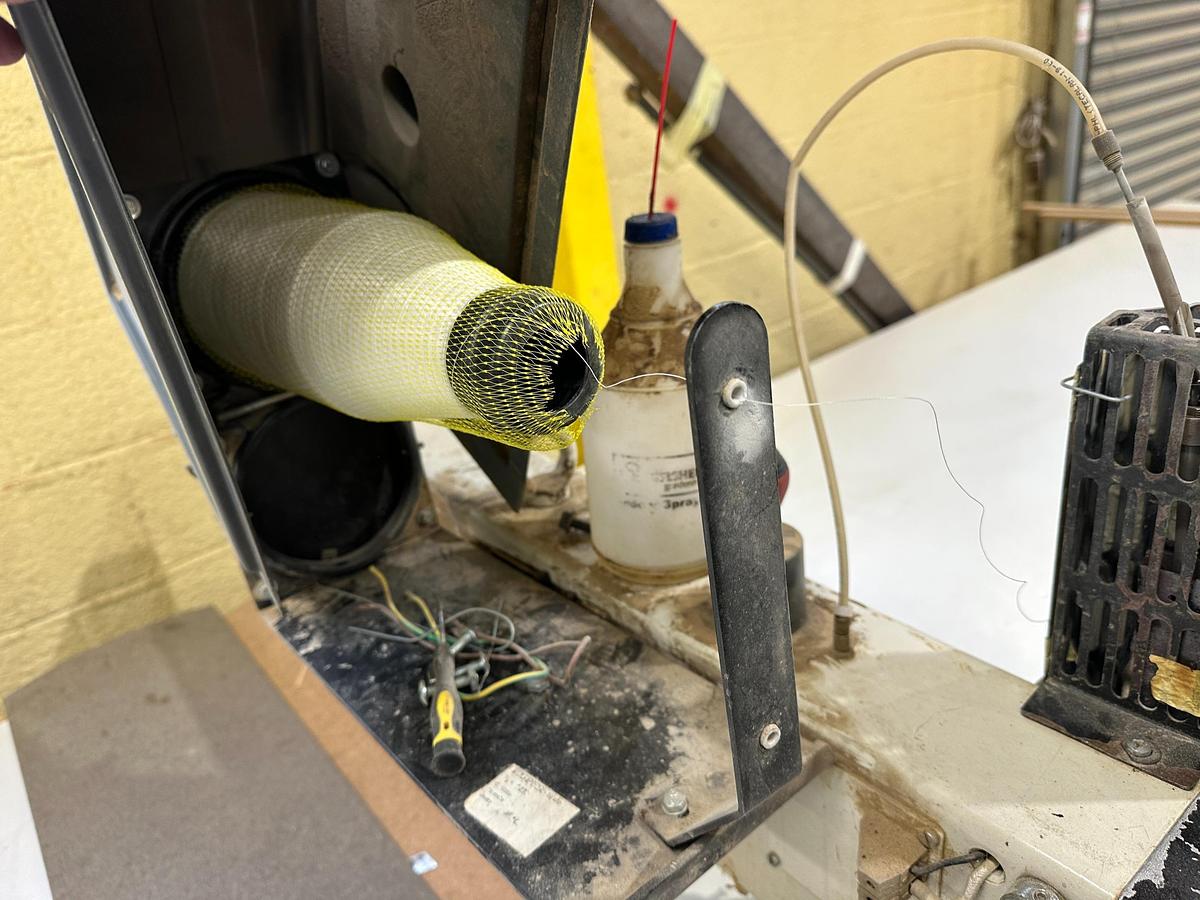 Used 2002 Kuper Fw/J 920 Zig Zag Veneer Splicing Machine