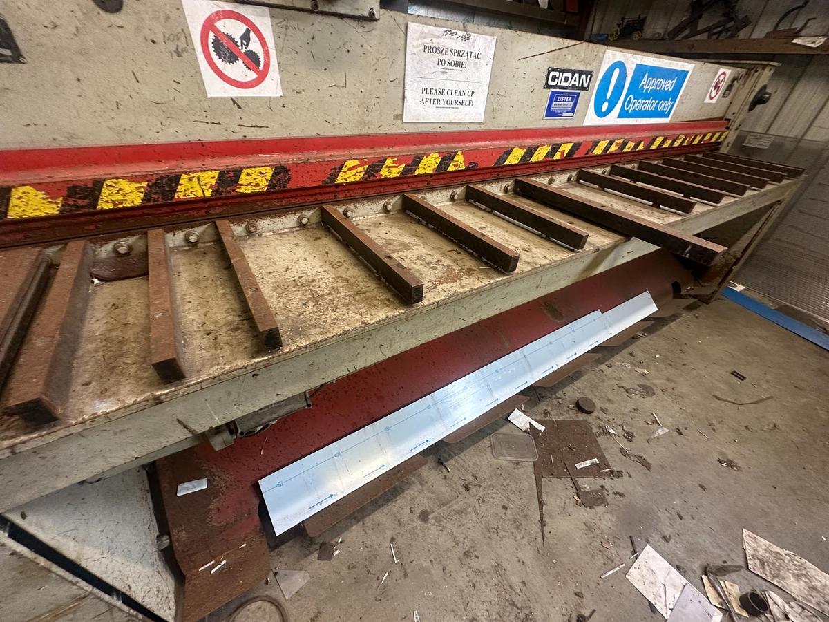 Used 1999 Cidan MS-R-31/3.5 Guillotine Shears