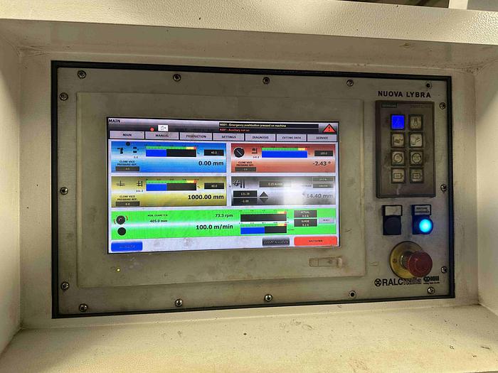 Used 2019 RALC Italia Nuova Lybra CNC Cutting Line