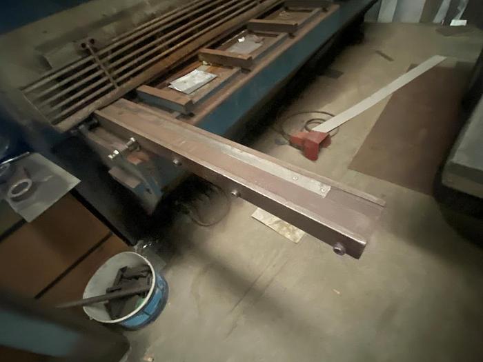 Used 1990 Haco TS 3006 3000mm x 6mm Hydraulic Guillotine