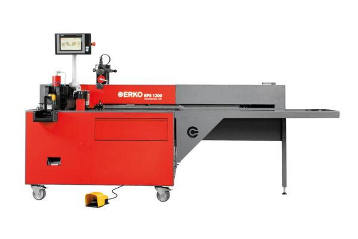 Used ERKO BPS 1200 Busbar Processing Station