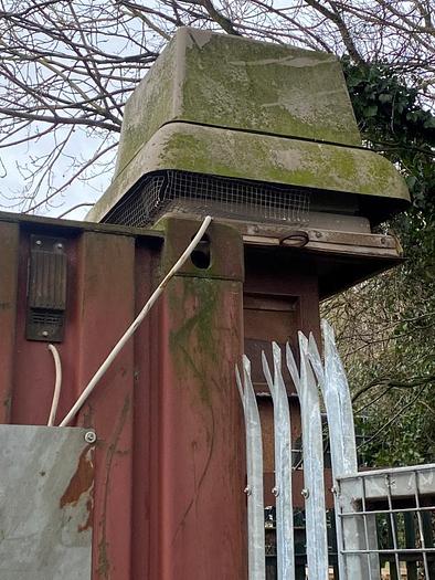 Used Shot Blasting Container