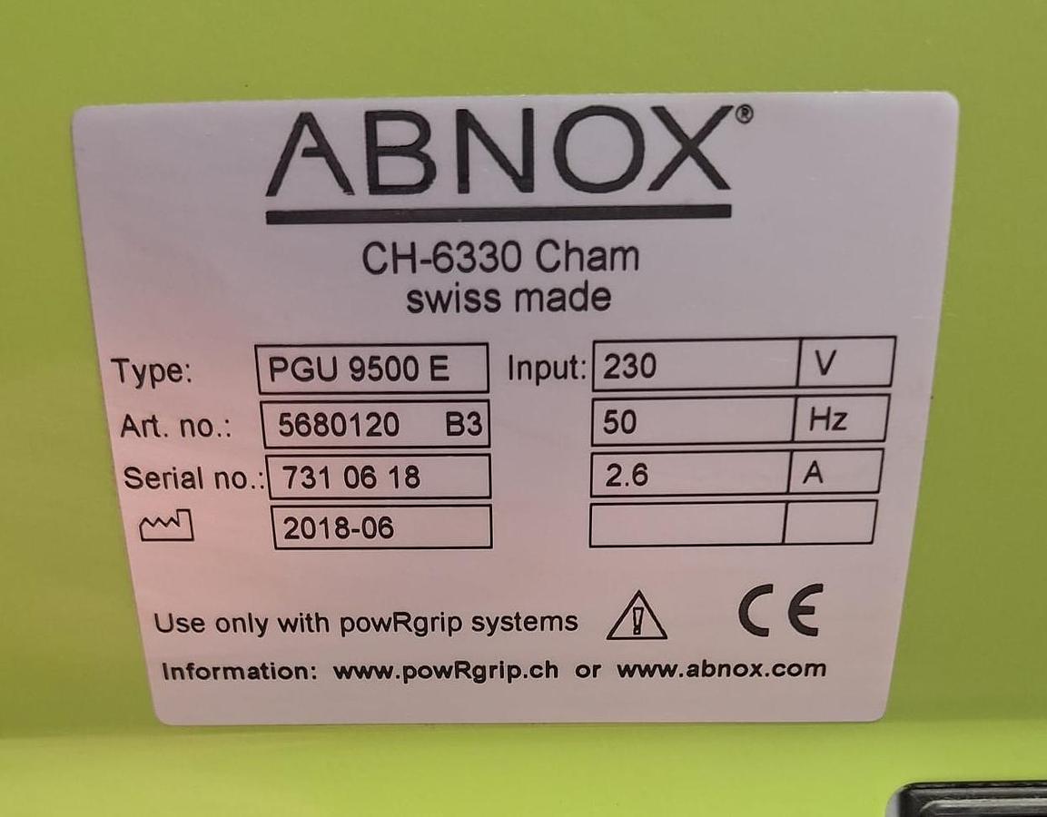 Used 2018 Rego-Fix PowRgrip PGU 2500 E Automatic Clamping Unit – For Sale in Ireland