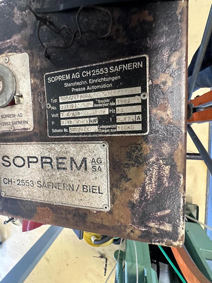 Used 2001 Presse Ross 40V-4 40 Ton Mechanical Press for Sale