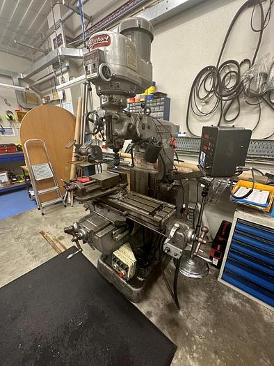 Used Bridgeport Series 1 Manual Turret Milling Machine